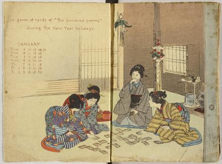 The Months of Japanese Ladies for 1904