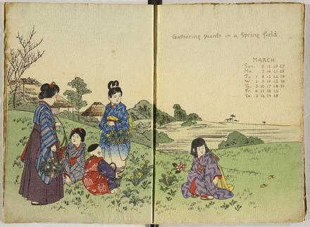 The Months of Japanese Ladies for 1904