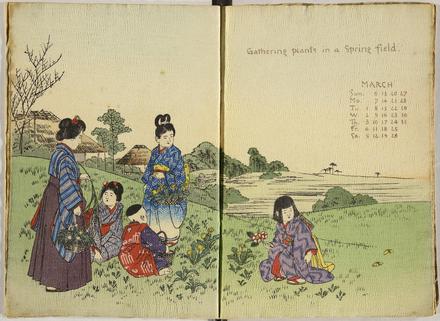 The Months of Japanese Ladies for 1904